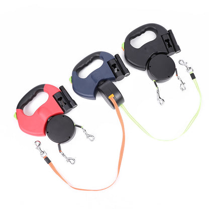 Petbela™ Retractable Dual Dog Leash