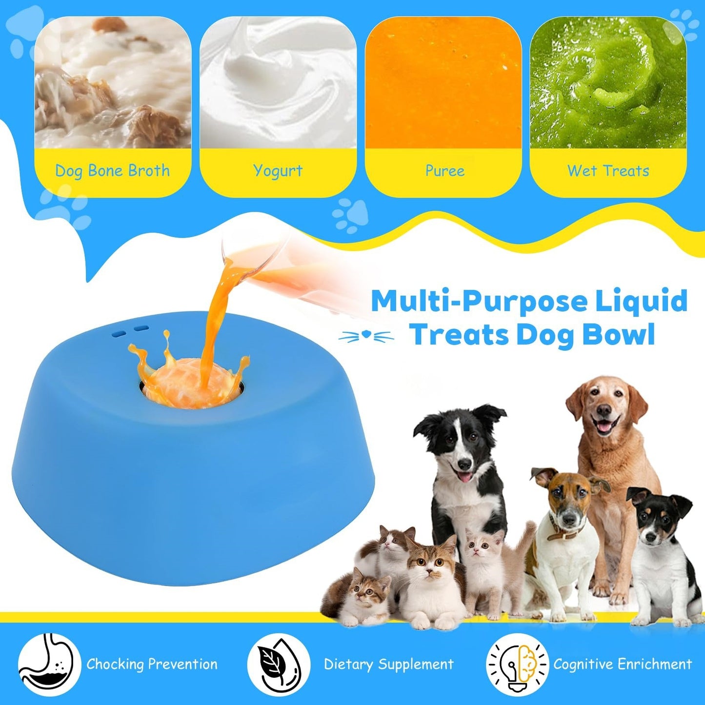 PetBela™ Slow Feeder For Liquid Treats